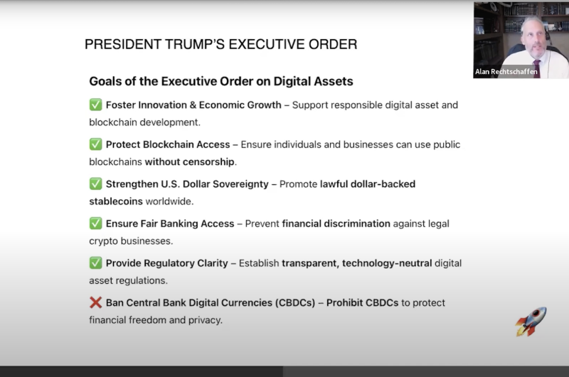 Alan during his presentation